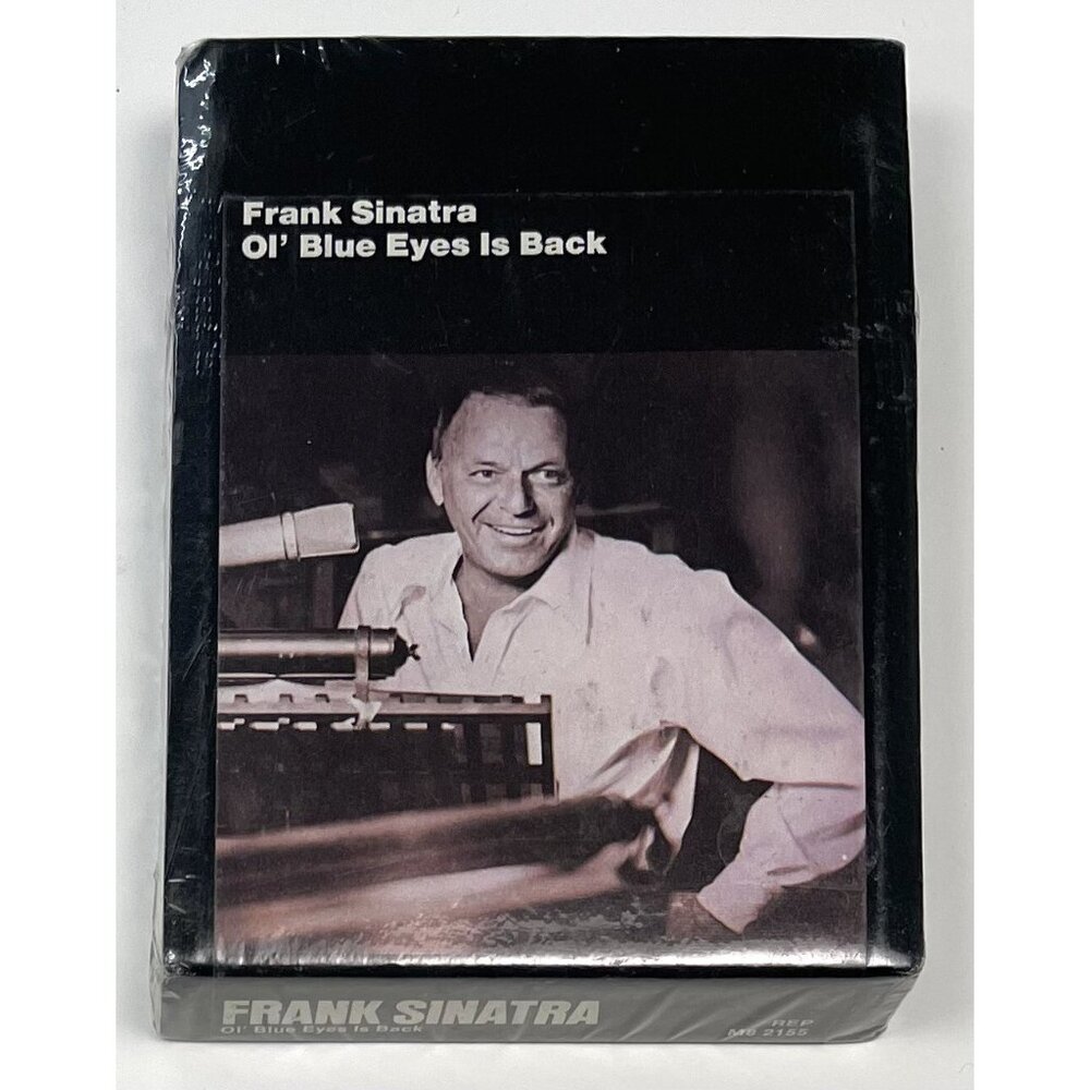 Ol' Blue Eyes Is Back by Frank Sinatra (8-Track, 1973, Reprise) NIP NEW Sealed